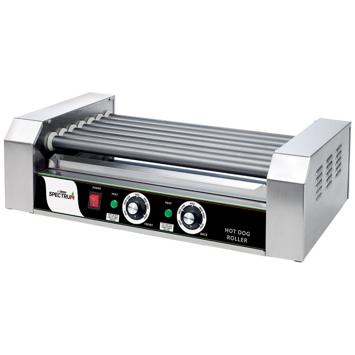 Winco EHDG-7R - Hot Dog Grill, Roller Type, Capacity: 18 HO
