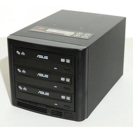 Copystars DVD Duplicator SATA CD-DVD Burner Drive 24x 1 to 2 DVD Copier Duplication Tower
