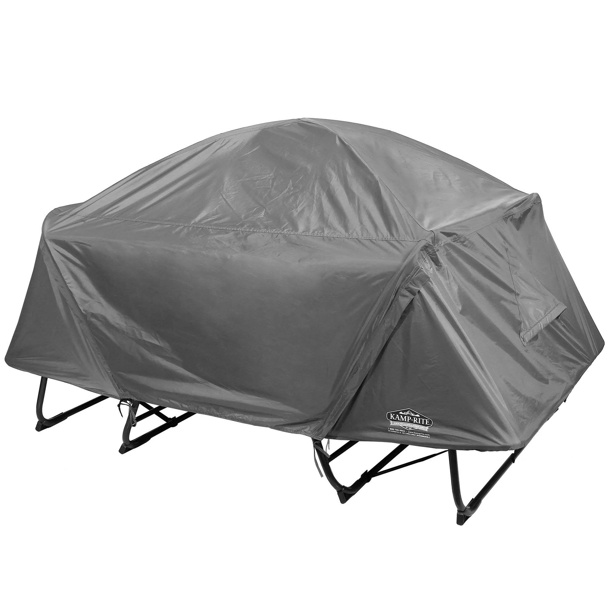 Kamp-Rite Double Quick Setup 2 Person Elevated Cot, Lounge Chair, & Tent