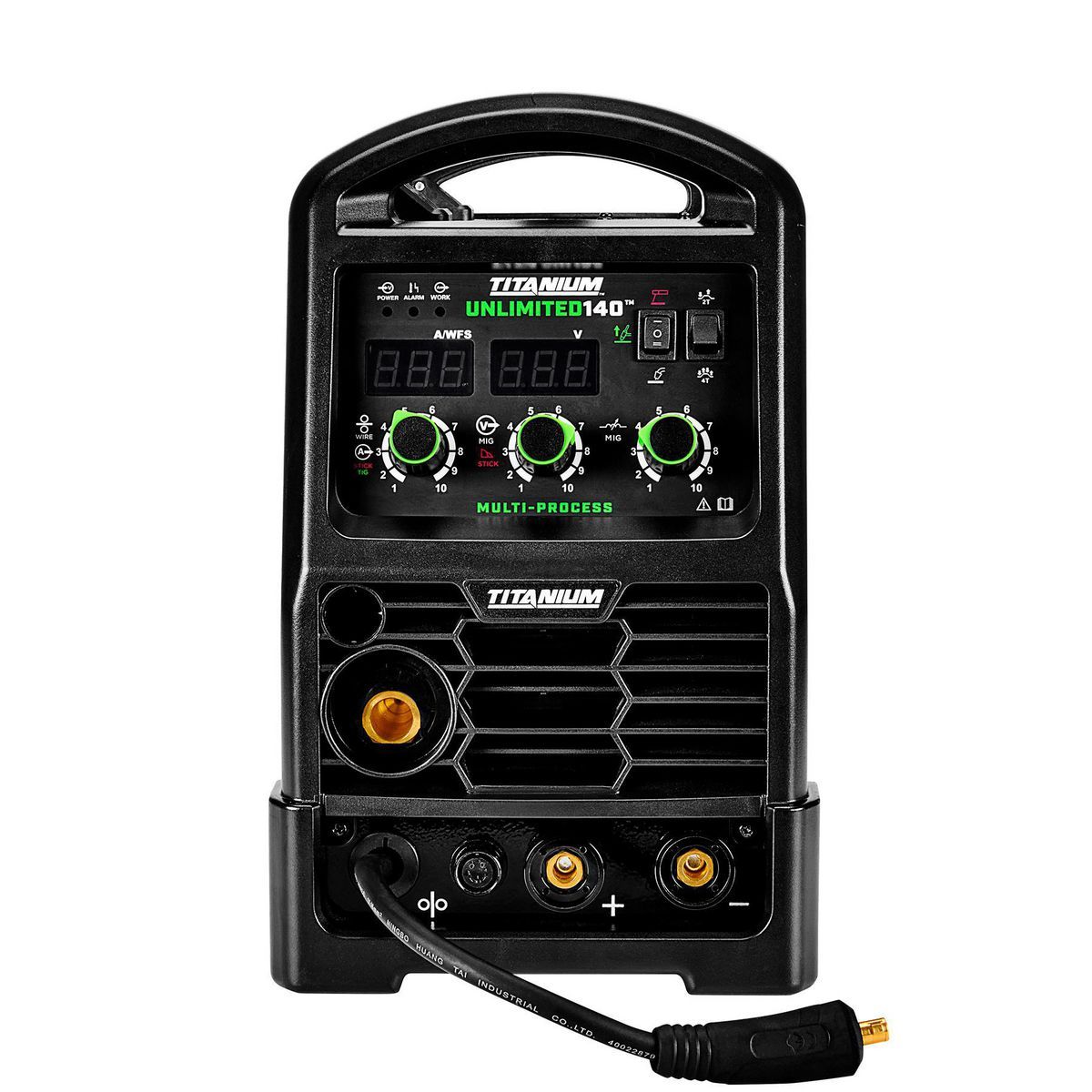 TITANIUM UNLIMITED 140 Professional Multiprocess Welder with 120V Input