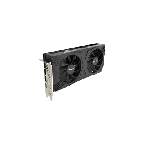 PNY GeForce RTX™ 4070 Super 12GB Verto™ OC Dual Fan Graphics Card DLSS 3 (NVIDIA GeForce SFF-Ready, 192-bit, GDDR6X, PCIe 4.0, HDMI/DisplayPort