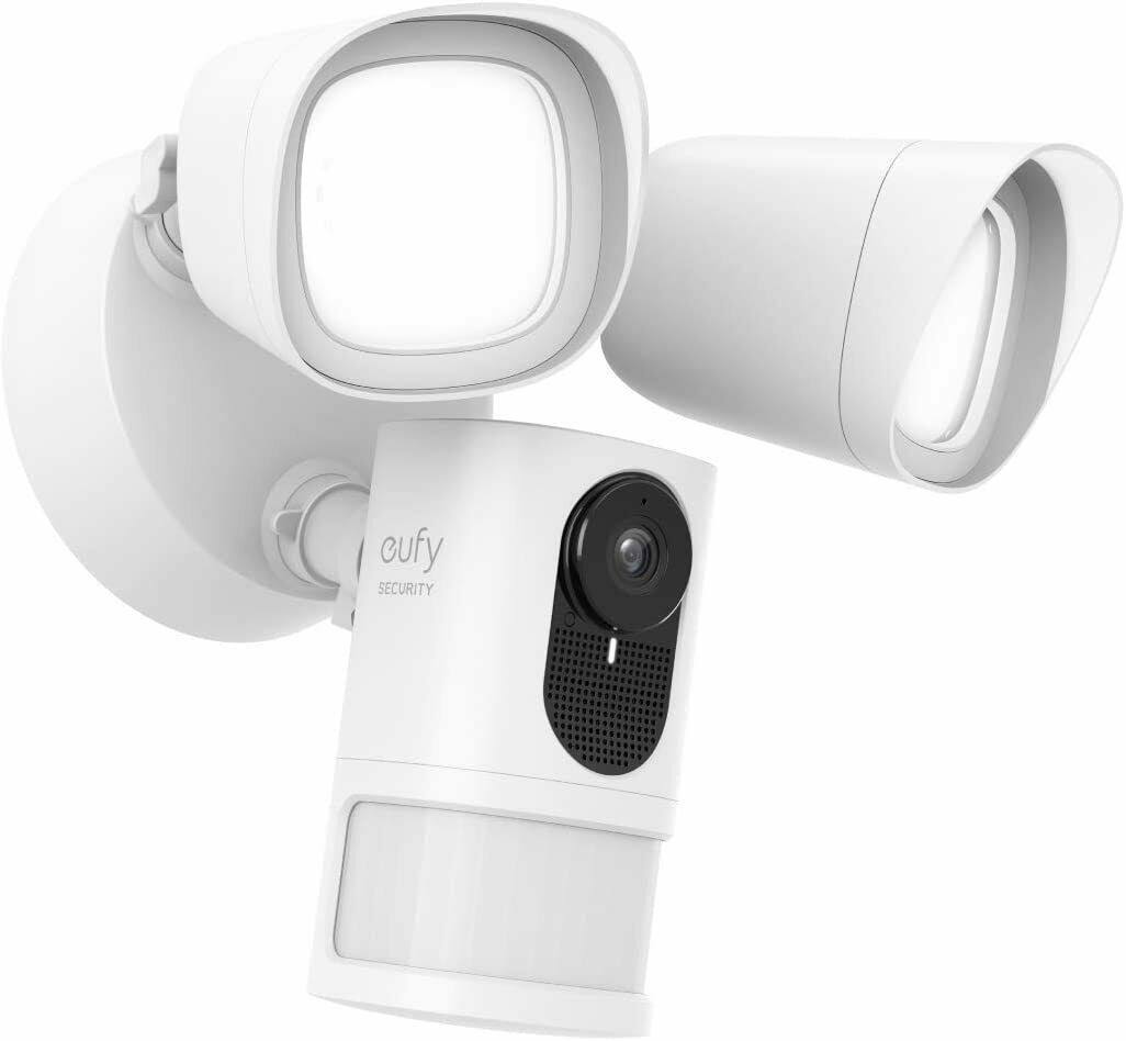 Eufy Floodlight Camera 1080p Outdoor Security Cam 2-Way Audio Motion Activated