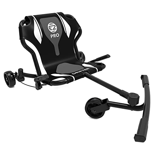 EzyRoller New Drifter Pro-X Ride on Toy for Kids or Adults, Ages 10 and Older Up to 200 lbs. - Black, (EZDPRO1XBL)