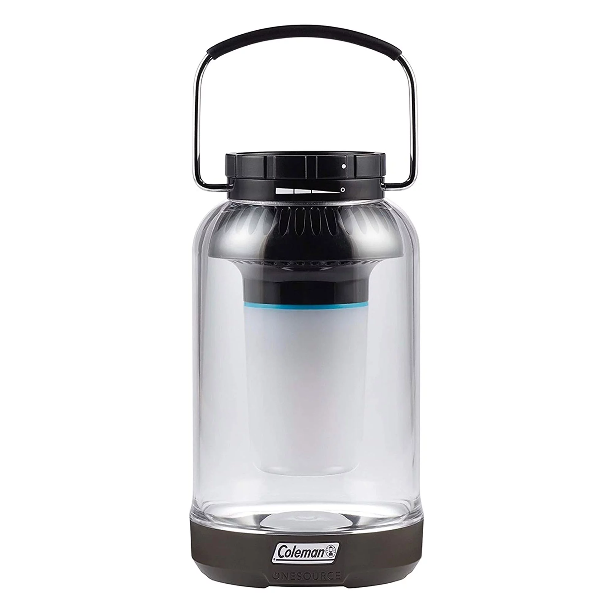 Coleman OneSource 1000 Lumens Outdoor Lantern w/ Charging Station (2 Pack)