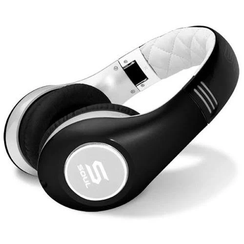 Soul by Ludacris HD Noise Cancelling Headphones | Black/White SL300WB