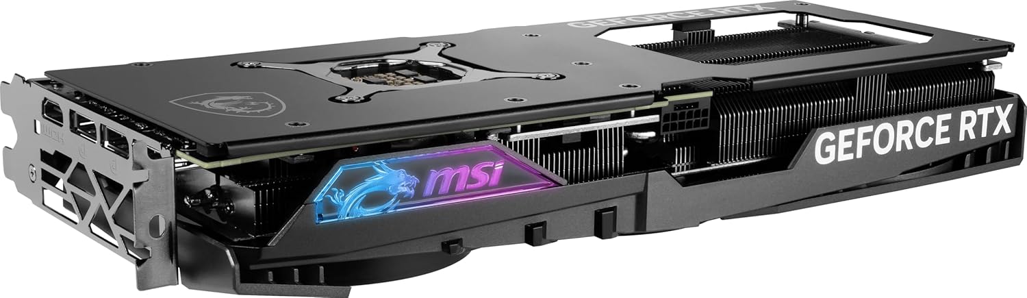 MSI Gaming RTX 4070 Super 12G Gaming X Slim Graphics Card (NVIDIA RTX 4070 Super, 192-Bit, Extreme Clock: 2655 MHz, 12GB GDRR6X 21 Gbps, HDMI/DP