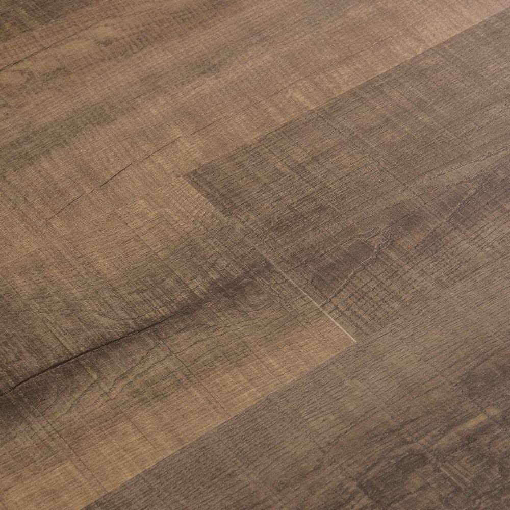 Cali Vinyl Pro Classic Monterey Wide Thick Waterproof Interlocking Luxury (23.77-sq ft) in Gray | 7904109100