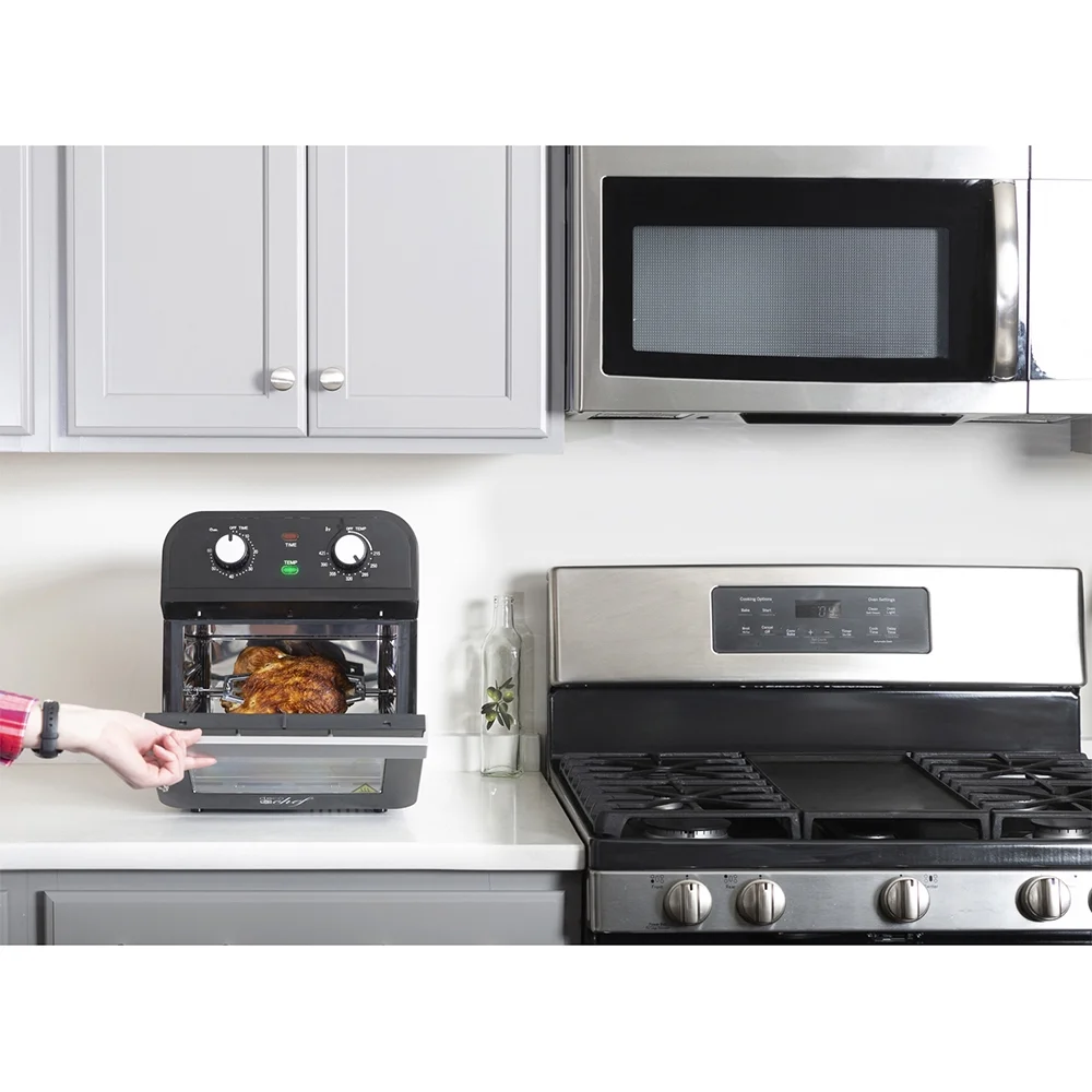Deco Chef OVENAIRBLK XL 12.7 QT Multi-Function Extra Large Capacity Convection Oven Airfryer - (OPEN BOX)