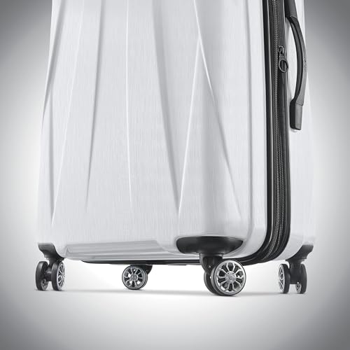 Samsonite Centric 2 Hardside Expandable Luggage with Spinner Wheels, Black, Carry-On 20-Inch