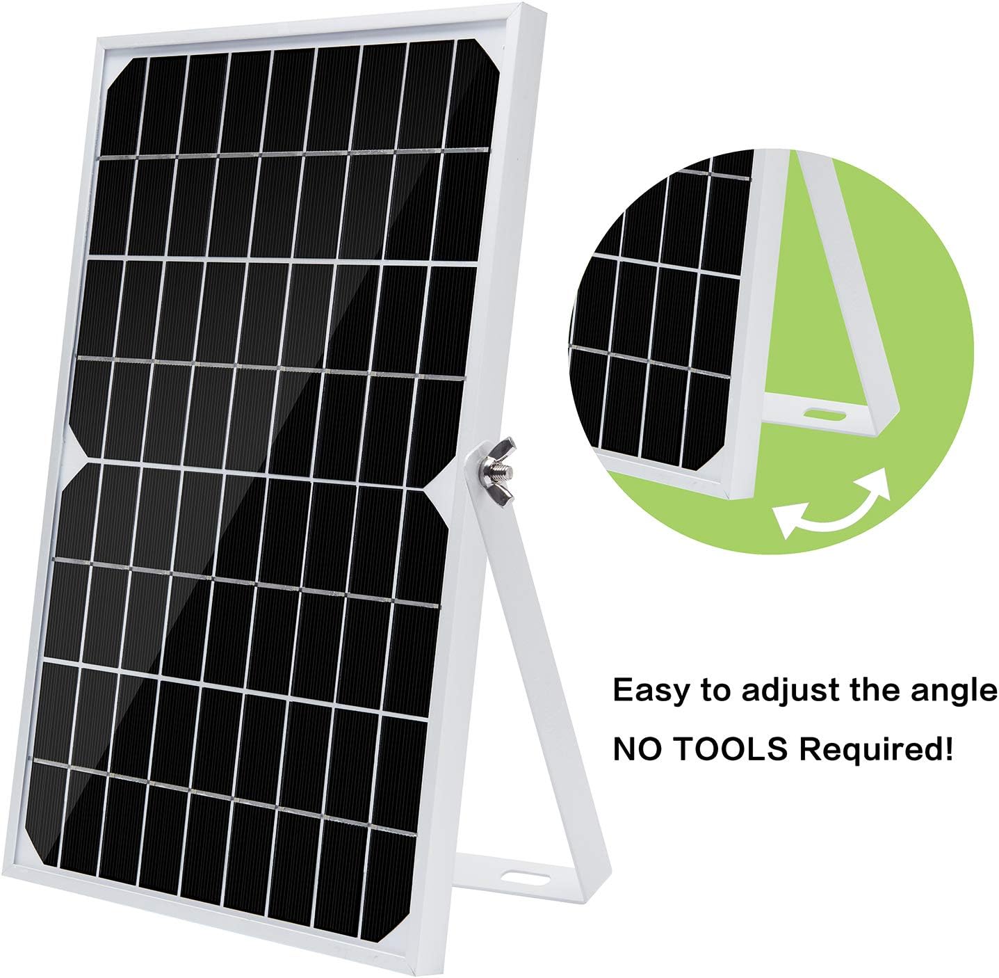 Topsolar 20W 12V Solar Panel kit Battery Charger Maintainer + 10A PWM Solar Charge Controller + Adjustable Mount Tilt Rack Bracket + Solar Cable for
