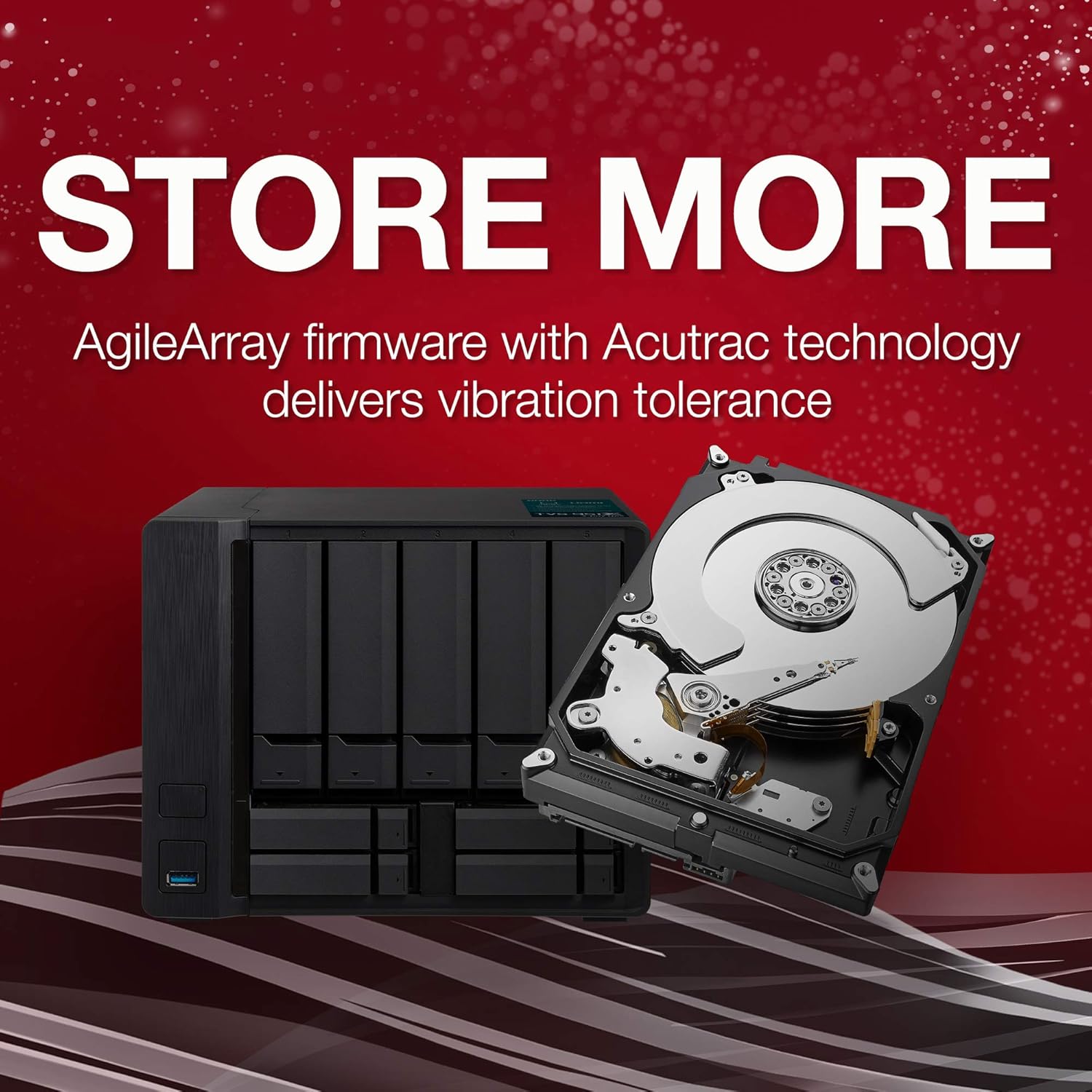 Seagate IronWolf 3Tb NAS Internal Hard Drive HDD – 3.5 Inch Sata 6GB/S 5900 RPM 64MB Cache for Raid Network Attached Storage (ST3000VN007)