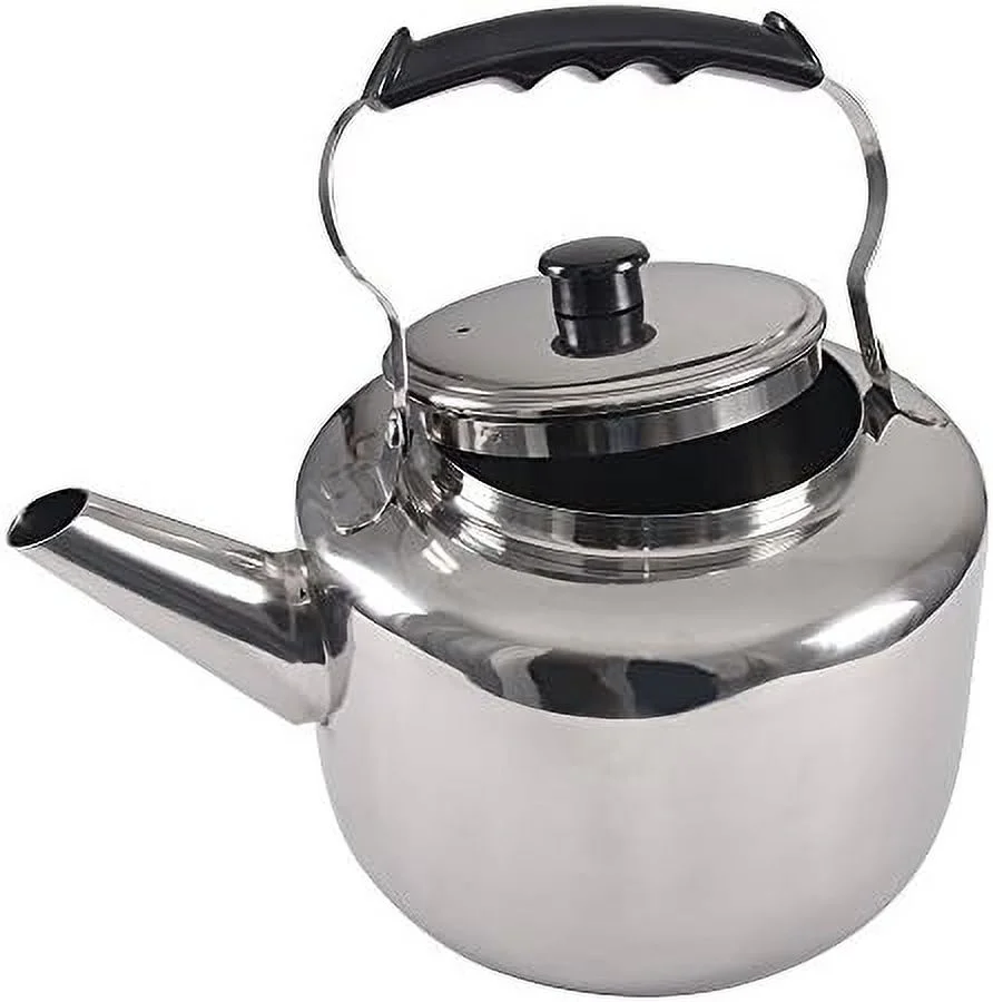 Stainless Steel Water Kettle, 7 Quart, Silver