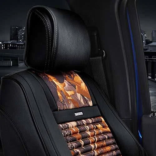 Rixxu - Camo Series 1st Row Brown Camo Seat Covers with Black Sides
