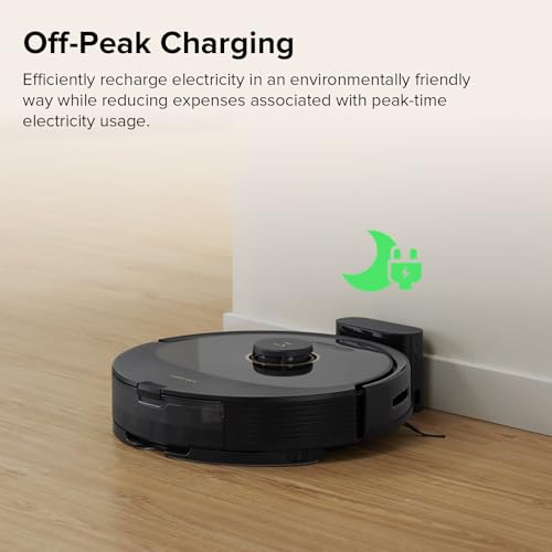 roborock Q8 Max Robot Vacuum and Mop Cleaner, DuoRoller Brush, 5500Pa Strong Suction, Lidar Navigation, Obstacle Avoidance, Multi-Level Mapping