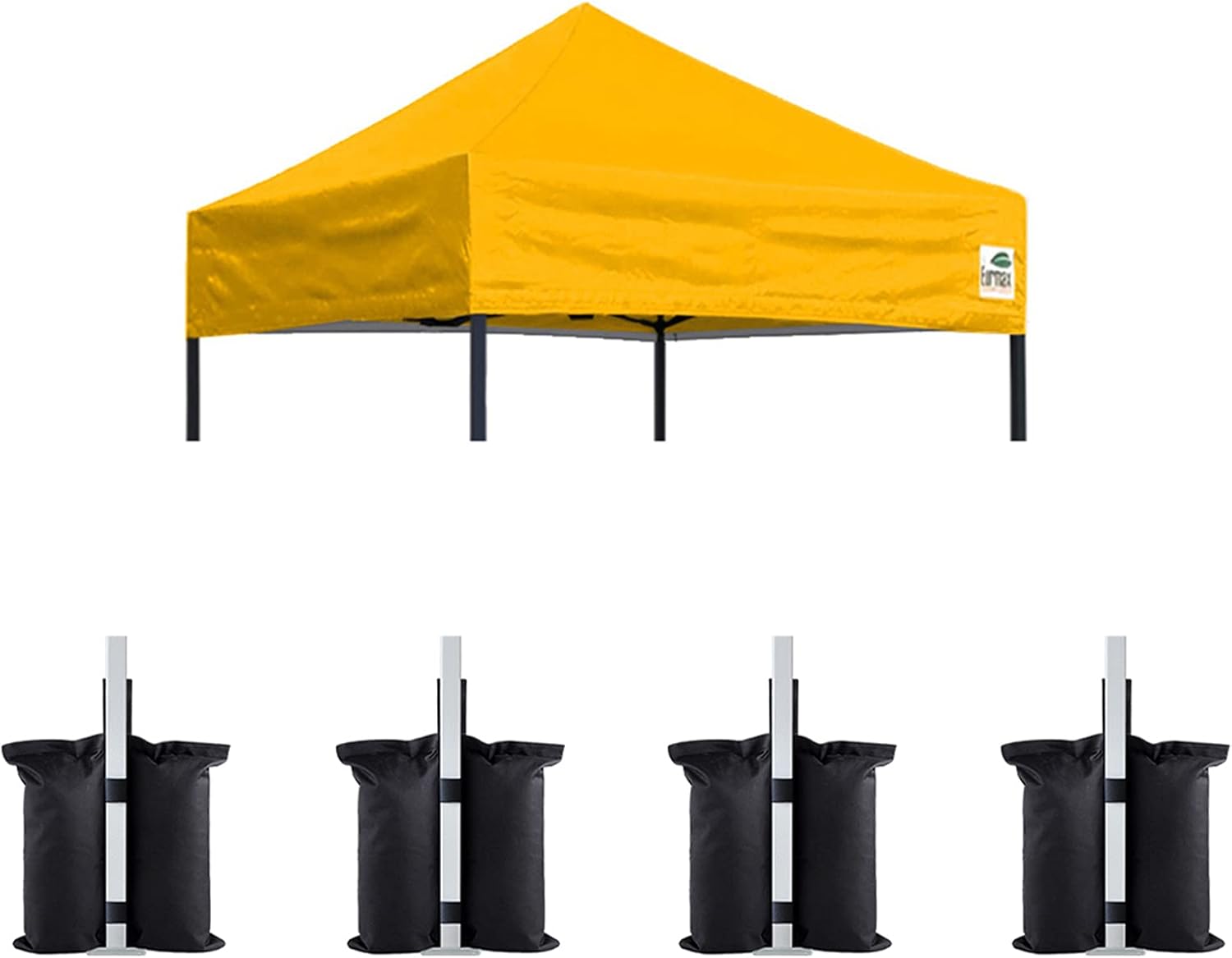 Eurmax 10x20 Pop Up Canopy Replacement Canopy Tent Top Cover, Instant Ez Canopy Top Cover ONLY, Choose 30 Colors