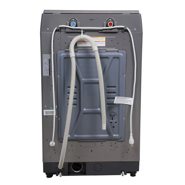 Magic Chef 2.0 Cu. ft. Compact Portable Top Load Washer in Gray, Model MCSTCW20G6