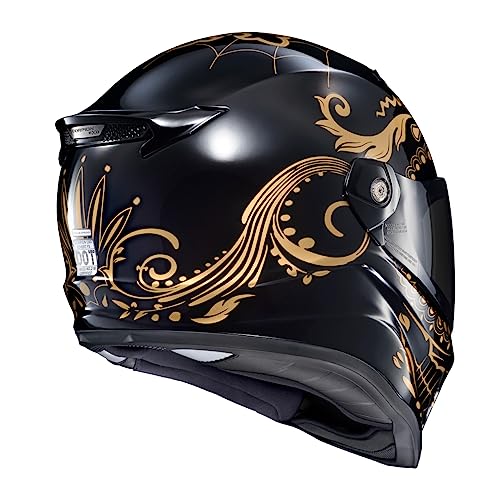 ScorpionEXO Covert FX Full Face Adult Motorcycle Helmet Street Fighter Style with Bluetooth Ready Speaker Pockets DOT ECE 22.06 Approved Unisex