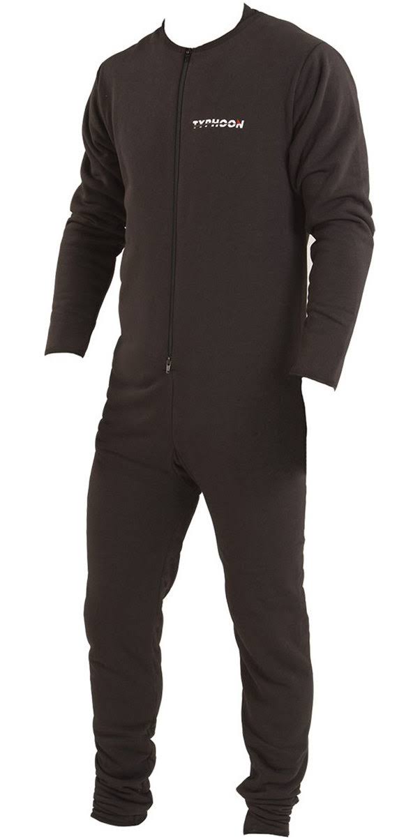 Typhoon Max B Drysuit Black/Red C/W Con Zip 2021 - Incl Undersuit