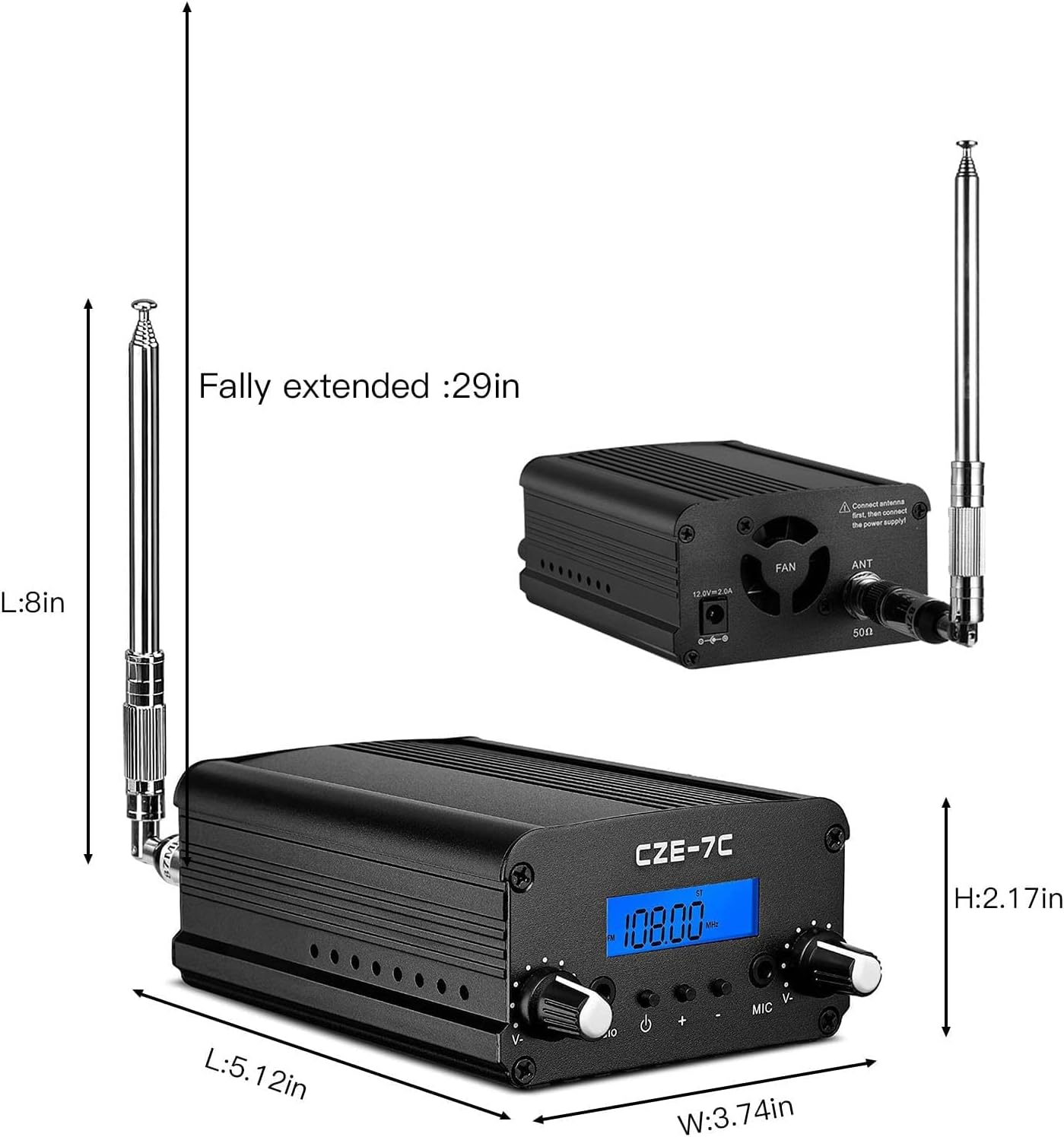 RICHRYCE FM Transmitter for Church