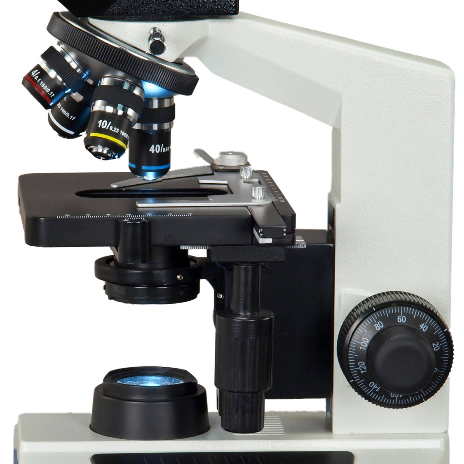 OMAX 40X-2500X USB 3.0 Super Speed 5MP Digital Compound Trinocular LED Lab Biological Microscope