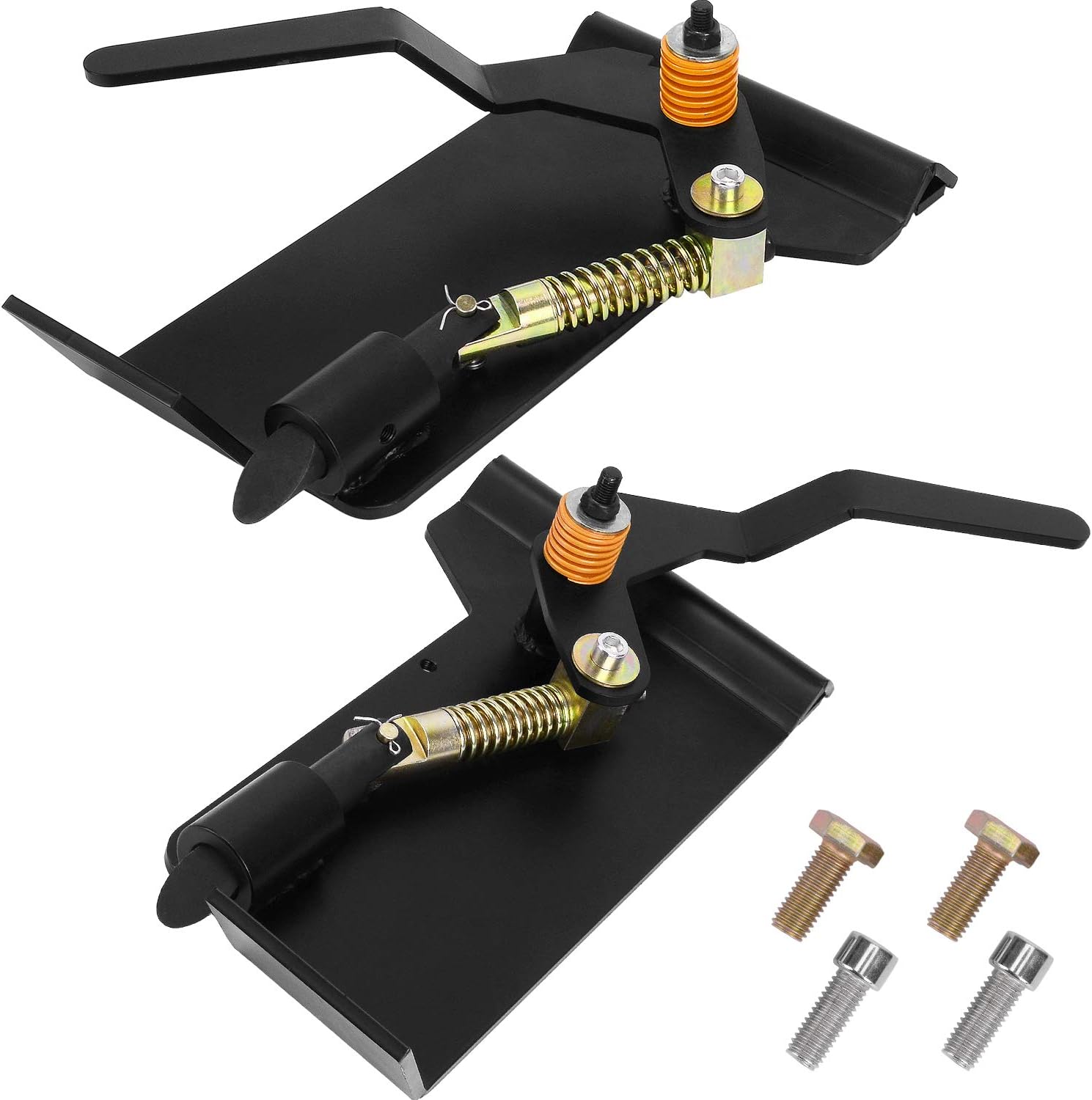 YINTATECH Skid Steer Quick Tach Conversion Adapter Bobtach Latch Box Weld On QTK