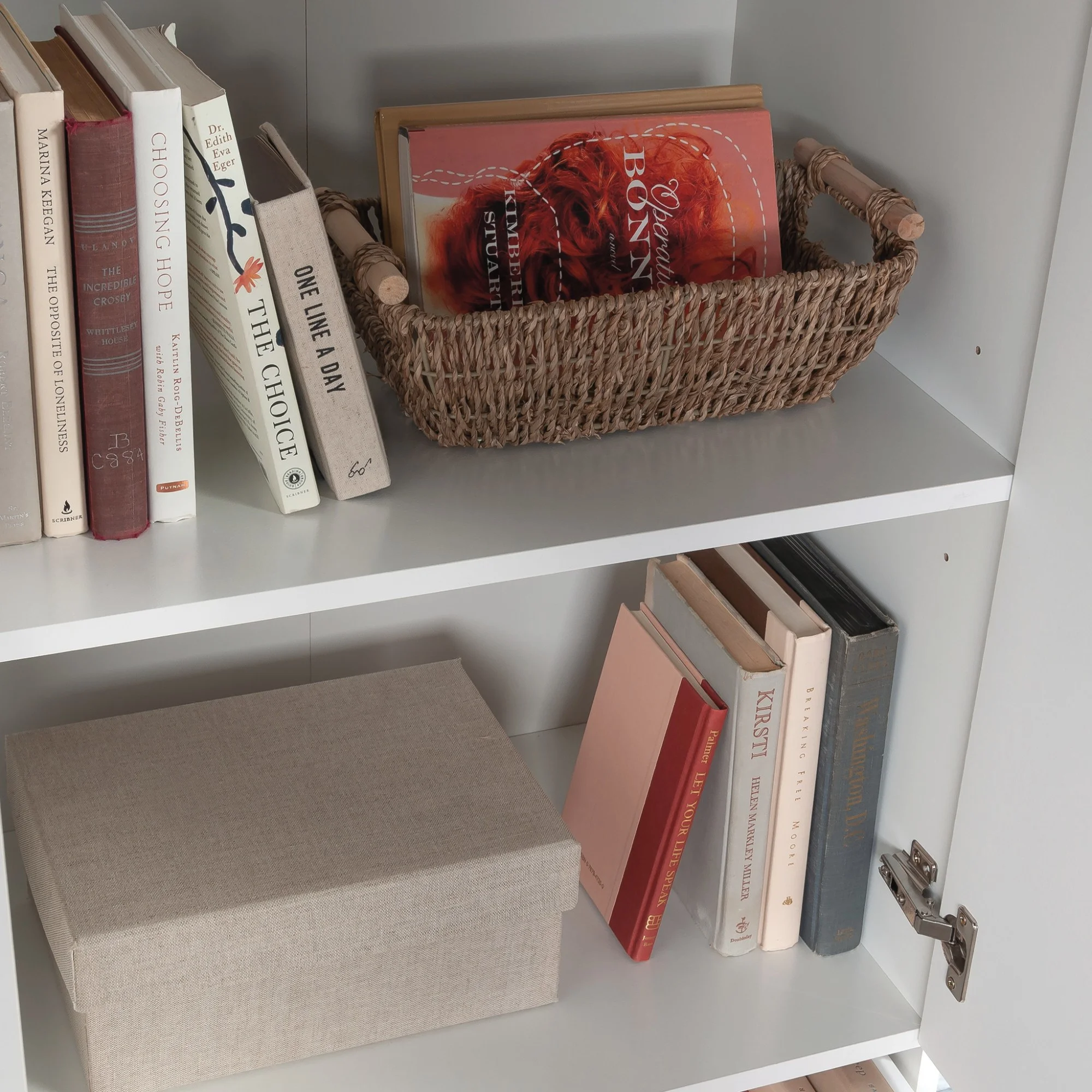 Sauder Select Engineered Wood Storage Cabinet in White Finish - Radiant Selections