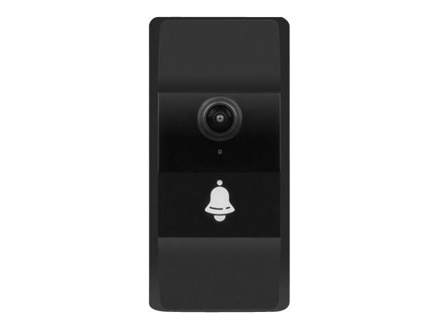 Aluratek Wireless Smart Doorbell Camera in Black ASDB01F