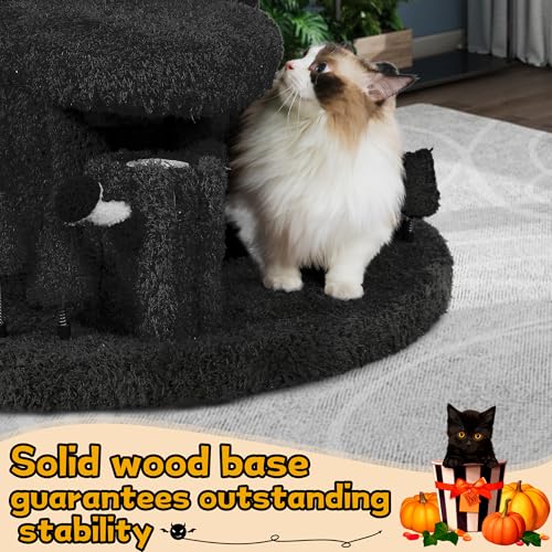 Luxury Cat Tree Tower for Indoor Cats,88.6" Tall Cat Tree