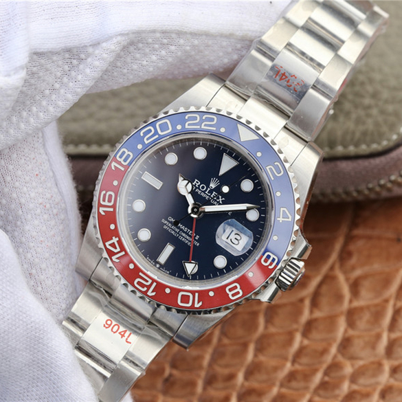 GMT MASTER 2 PEPSI Blue Dial 40mm
