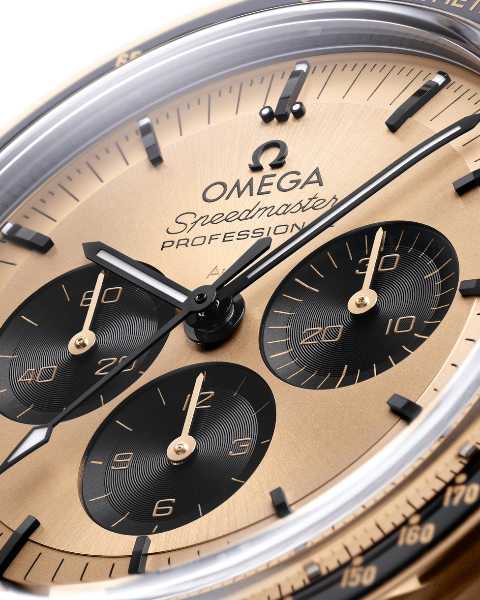 Speedmaster Moonwatch Professional Chronograph 18K Moonshine Gold 42mm