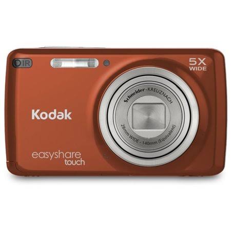 Kodak EASYSHARE TOUCH M577 - Digital camera - compact - 14.0 MP - 720p - 5x optical zoom - Schneider-Kreuznach - orange red