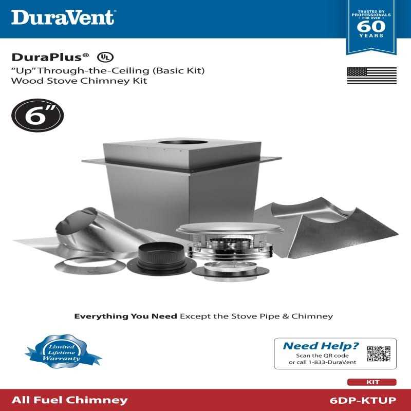 DuraVent DuraPlus Up Through the Roof Kit