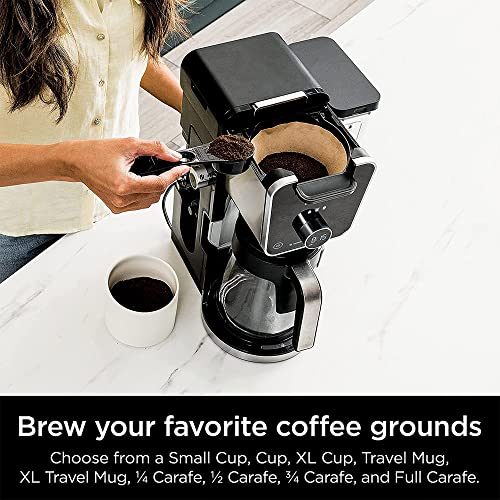 Ninja DualBrew Pro Specialty 12-Cup Drip Coffee Maker (Renewed) Bundle with Premium 2 YR CPS Enhanced Protection Pack