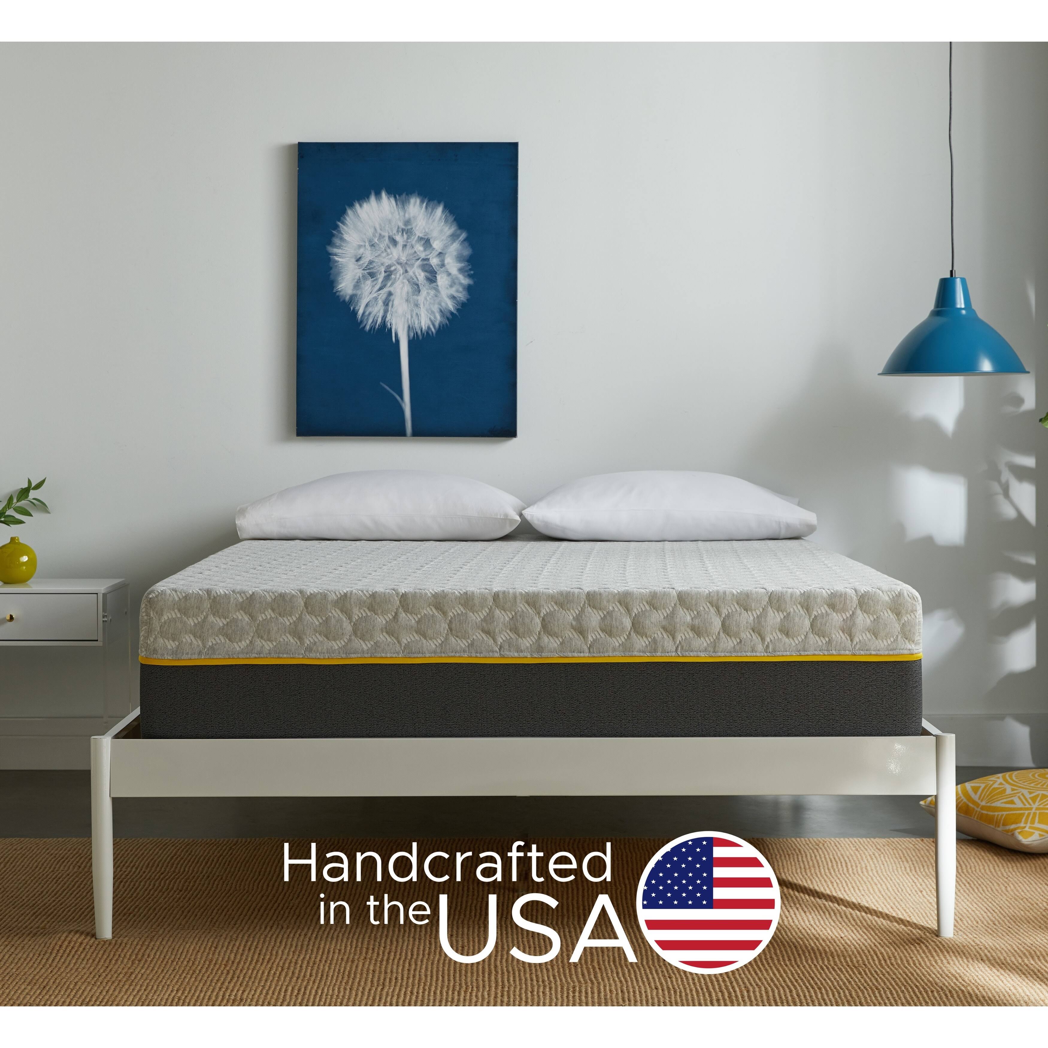12 inch Plush Hybrid Mattress Certipur US Foam California King
