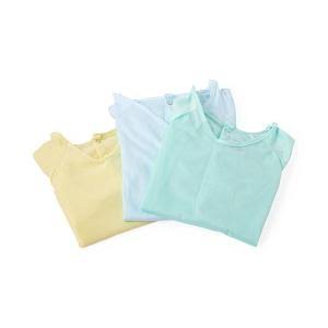 Comfort-Knit Pediatric IV Gown- Yellow, Small
