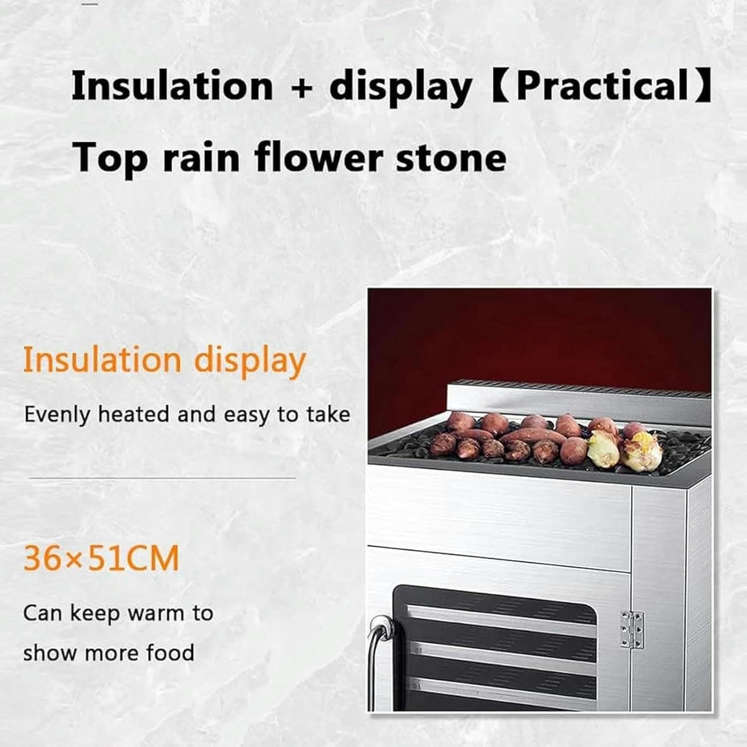 Home Sweet Potato Oven, 100 -Liter Coal Pizza Oven, Stainless Steel Sweet Potato Oven, 36 * 48 M Baking Size, Used To Make Pizza, Sweet Potatoes