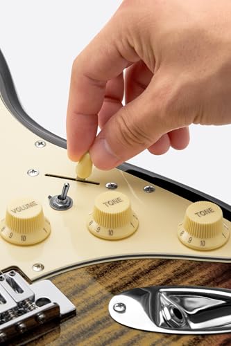 AKLOT Stryde Electric Guitar with Coil-Split: Roasted Maple Neck, Flame Maple Graphic Top, HSS Ceramic Pickups, Beginner Guitar Kit with 10W Amp