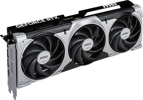 MSI Gaming RTX 5070 12G Ventus 3X OC Graphics Card (12GB GDDR7, 192-bit, Extreme Performance: 2557 MHz, DisplayPort x3 2.1a, HDMI 2.1b