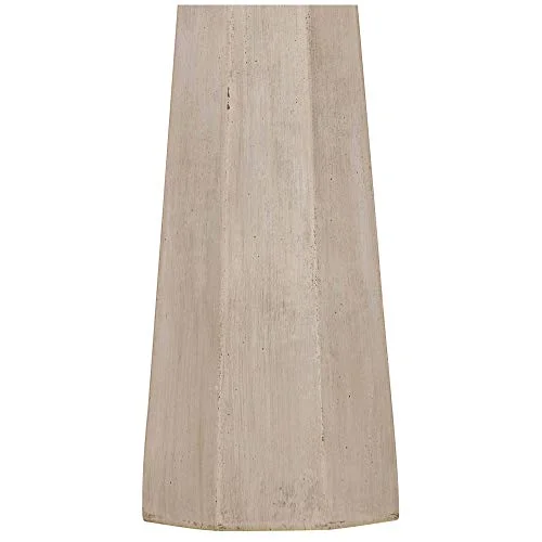 Bassett Mirror Rowan Table Lamp in Beige Cement Stone