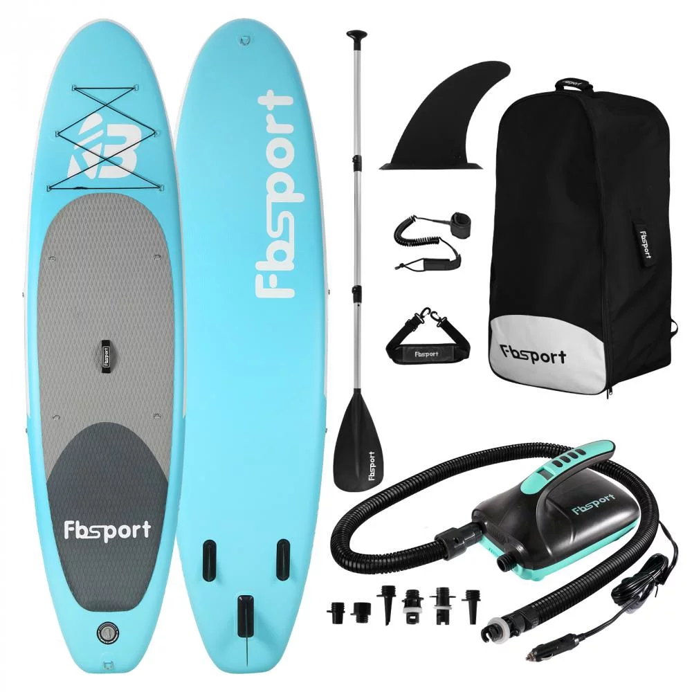 Fbsport Electric Inflatable Paddle Board, Stand UP Paddleboard 11' Length with Electric Pump SUP Accessories