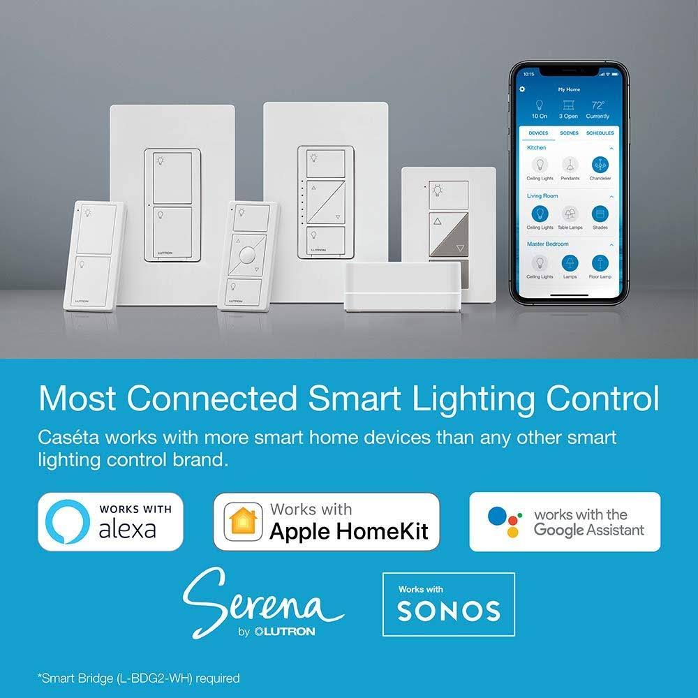 Lutron PD-3PCL-WH - Caseta Wireless Plug-In Dimmer White