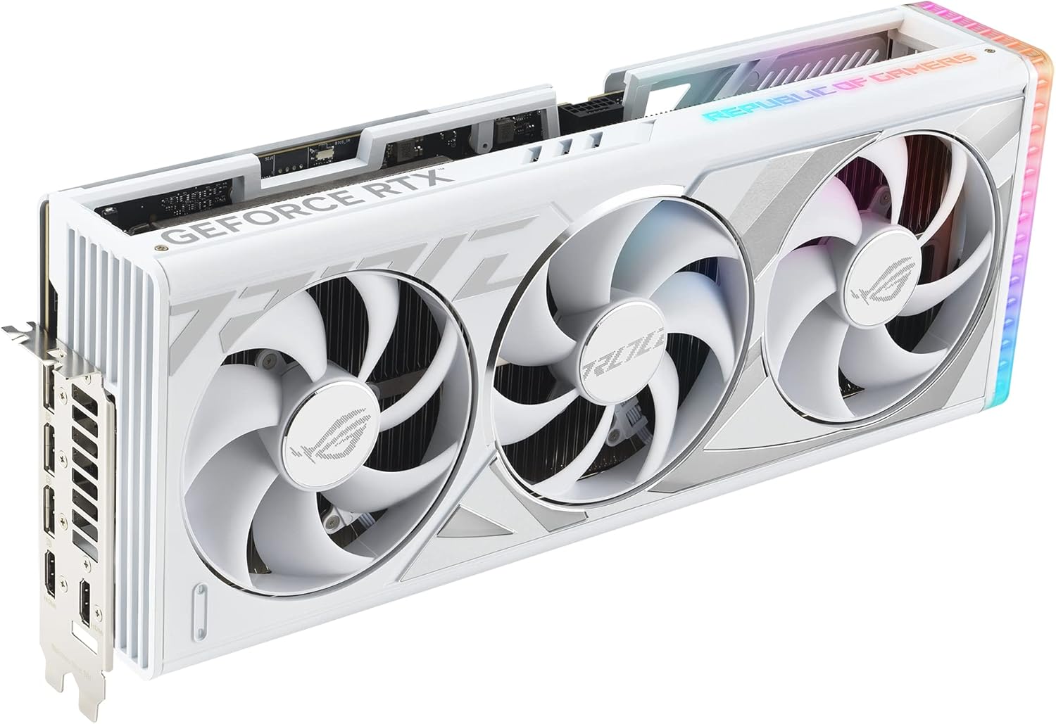 ASUS ROG Strix GeForce RTX ™ 4080 White Edition Gaming Graphics Card (PCIe 4.0, 16GB GDDR6X, HDMI 2.1a, DisplayPort 1.4a)