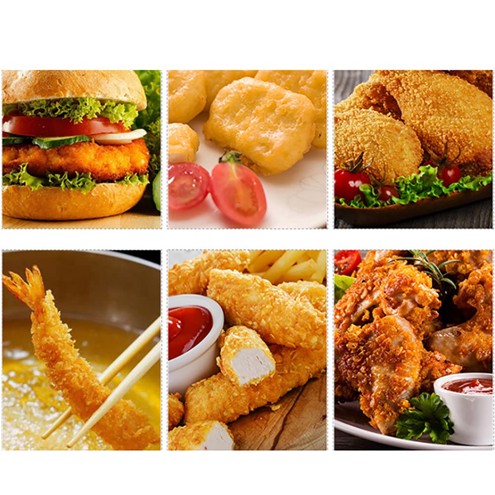 CNCEST Fried chicken breading station, Breading Table Fried chicken FishFood Prep Station