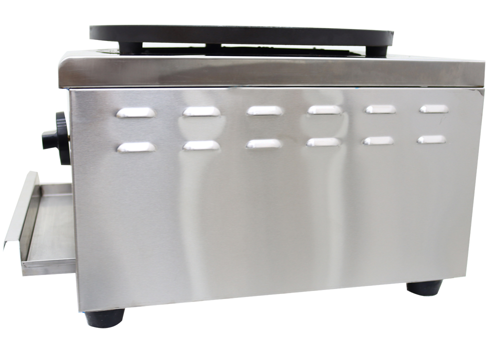 Techtongda Commercial Pancake Fruit Machine Single Head Natural Gas Crepe Maker 2000 Pa