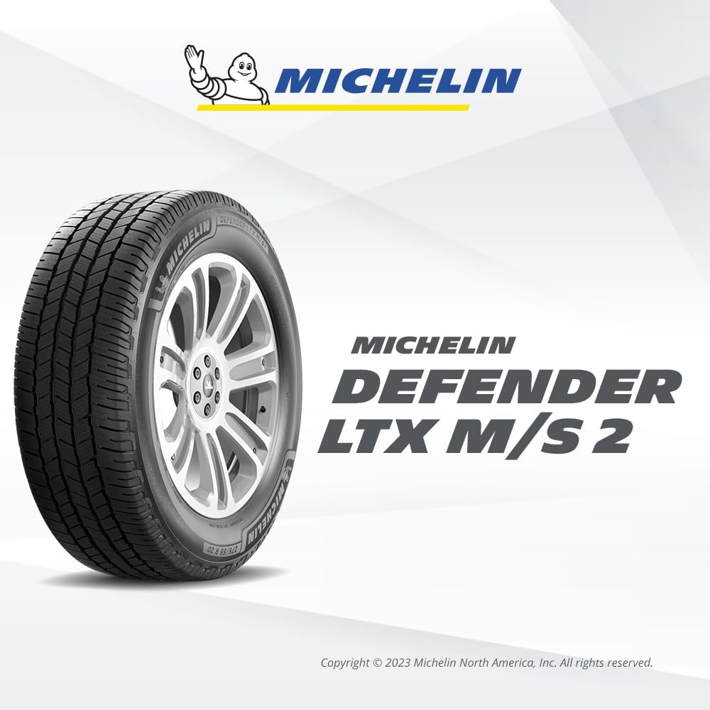 MICHELIN Defender LTX M/S2 All-Season Car Tire, Light Trucks, SUVs and Crossover - 285/50R20/XL 116H