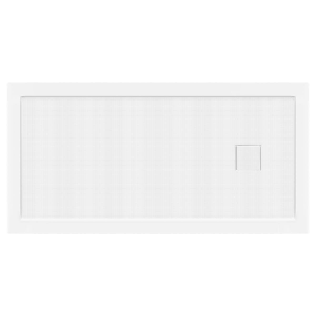 LessCare 60 x 30 Single Threshold Shower Pan Base Alcove Right Drain