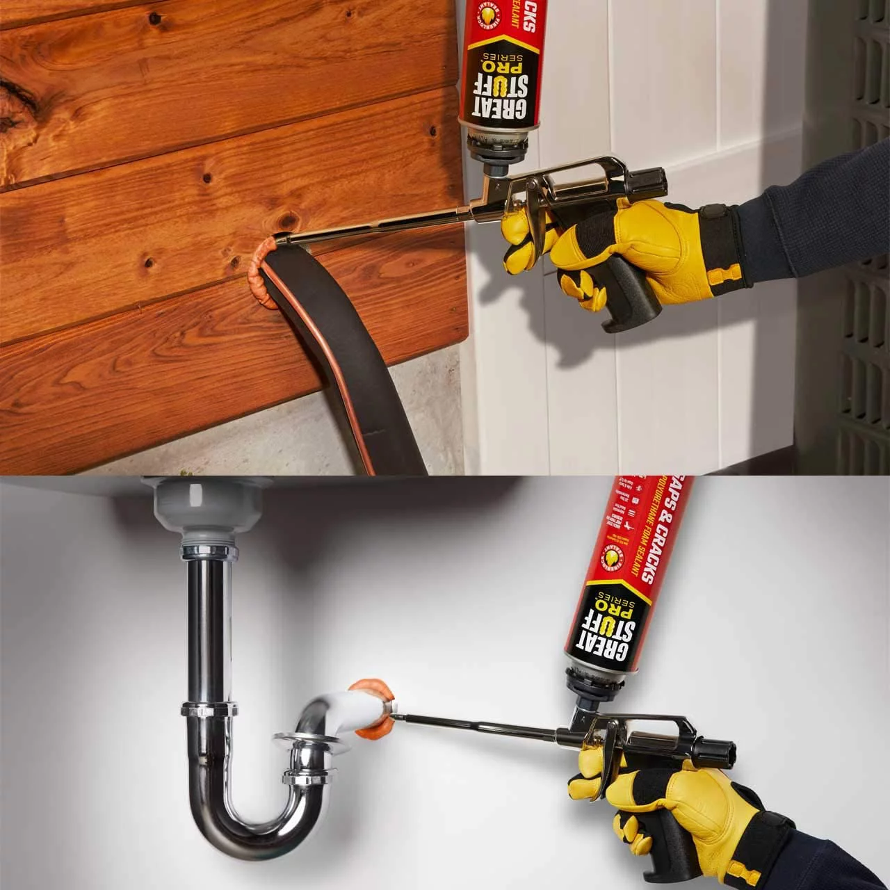 Great Stuff Pro Gaps and Cracks 24oz Spray Foam Insulation (Case of 12) - 341557 - Radiant Selections