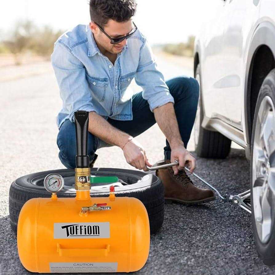 Tuffiom 5 Gallon Air Tire Bead Inflator - Sports Supplies Online Store