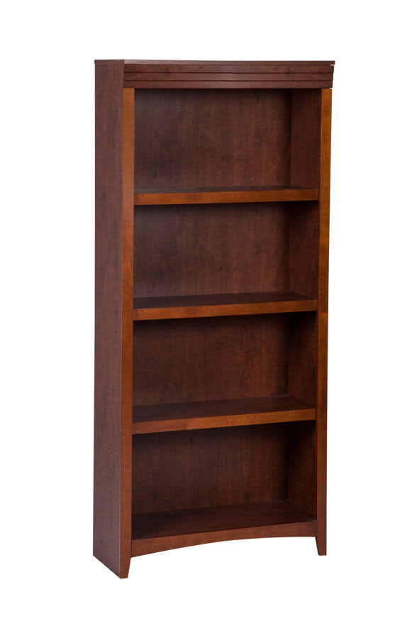 Saint Birch Hanny Antique Cherry Standard Bookcase