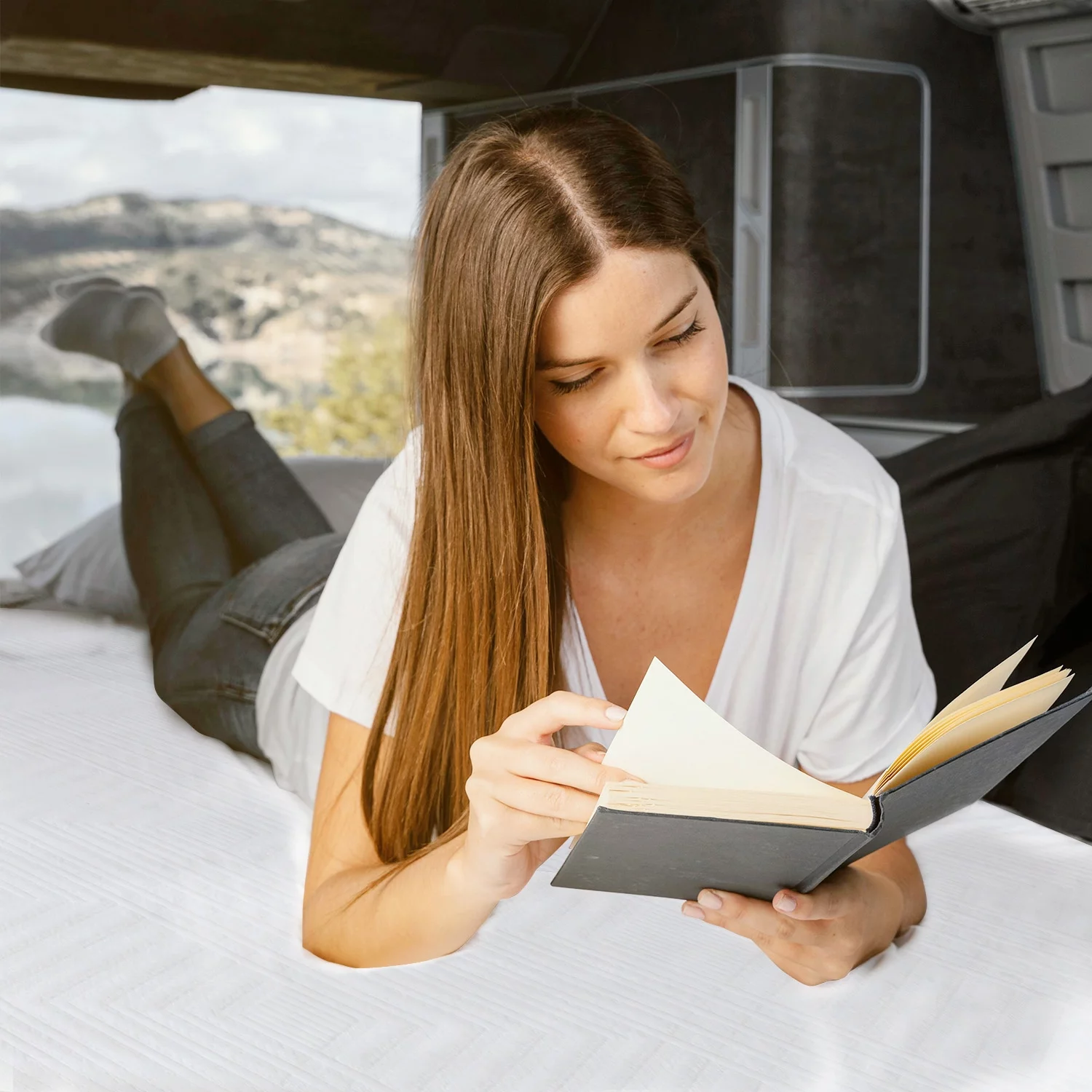10" Short King RV Mattress Gel Memory Foam Mattress with Breathable Cover, Campers Trailers Van Mattress , CertiPUR-US Certified